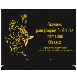 PLAQUE FUNÉRAIRE 25X35...