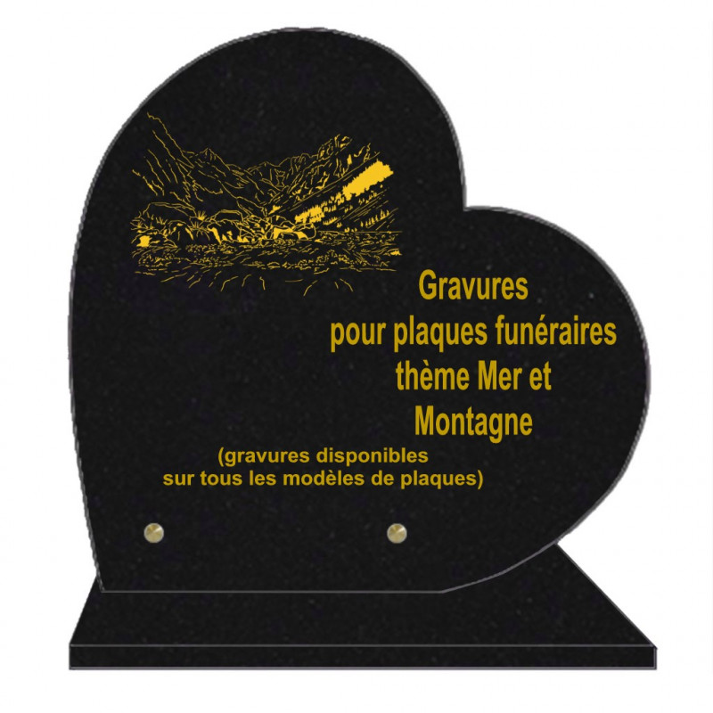 SIMPLE] Plaque Funéraire et Plaque Tombale - Expédition RAPIDE