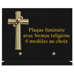 PLAQUE FUNÉRAIRE 20X30...