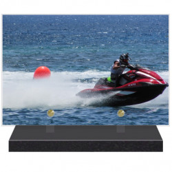 PLAQUE FUNÉRAIRE JETSKI 20 cm X 30 cm FPF10399