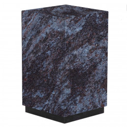 URNE FUNÉRAIRE GRANIT MASS BLUE A PERSONNALISER