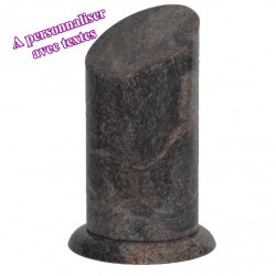 URNE GRANIT COLONNE U50 HIMALAYA BLUE