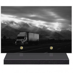 PLAQUE FUNÉRAIRE POIDS LOURDS CAMION 20 cm X 30 cm FPFNX059