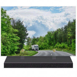 PLAQUE FUNÉRAIRE POIDS LOURDS CAMION 20 cm X 30 cm FPFNX060