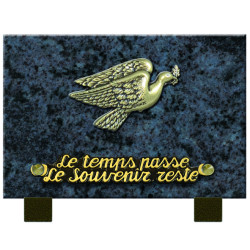 plaque granit personnalisable avec 1 inter INT039 MB