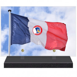 PLAQUE FUNÉRAIRE SOUVENIR FRANÇAIS 20 cm X 30 cm FPFNX160-17