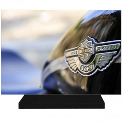 PLAQUE FUNÉRAIRE MOTO MOTARD 25 cm X 35 cm FPF6527