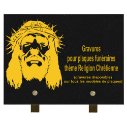 PLAQUE FUNÉRAIRE 20X30...