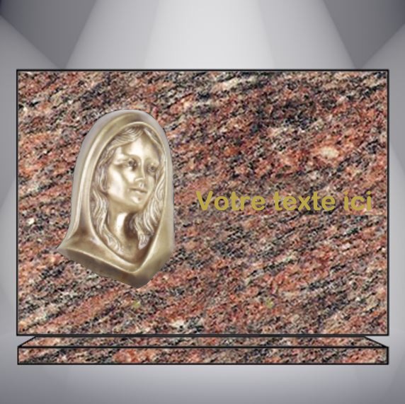 Bronzes Religions pour plaques funeraires