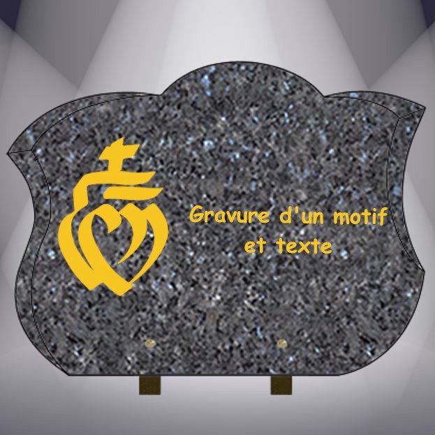 gravure plaque funeraire personnalisee religion