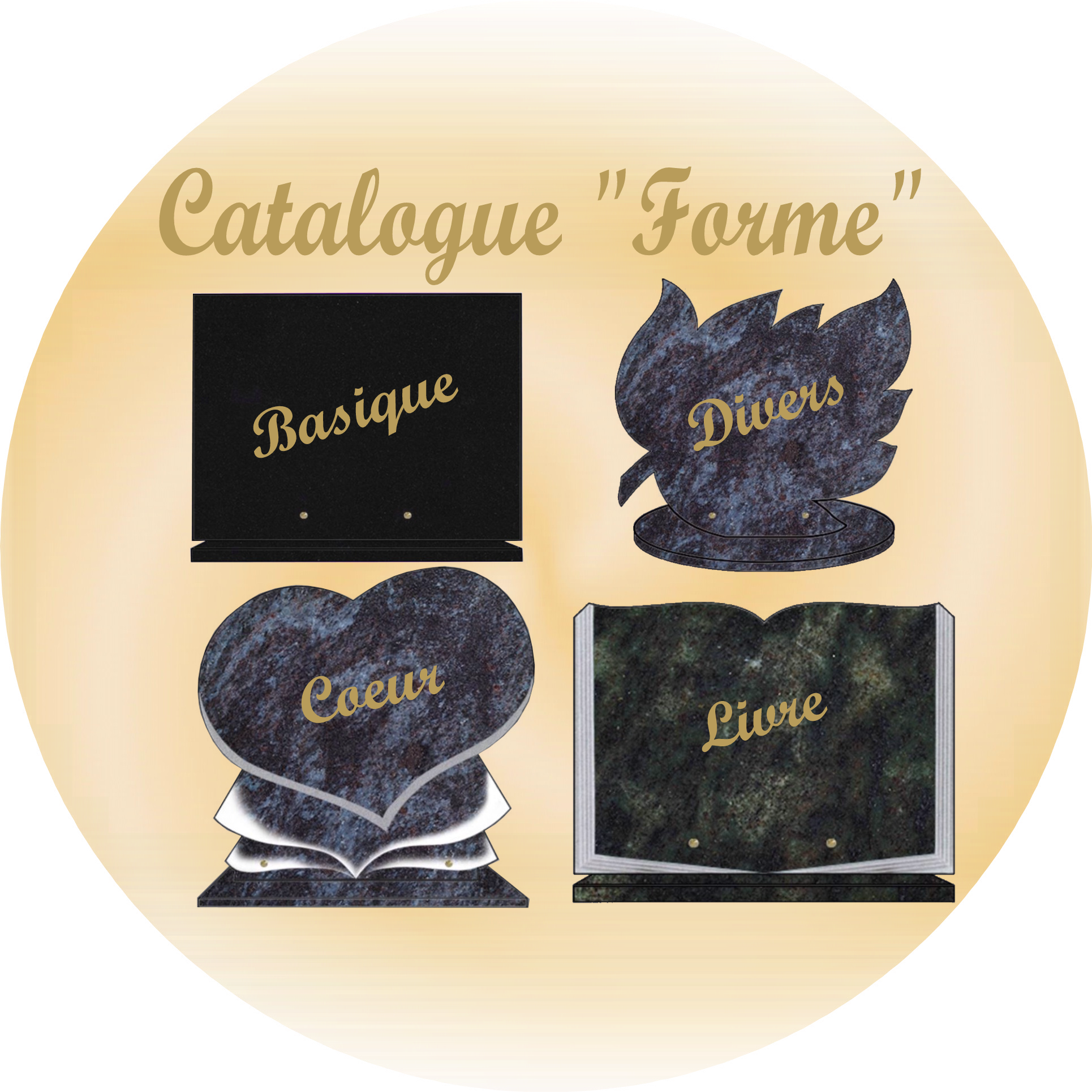 plaque funeraire granit VENTOUSE