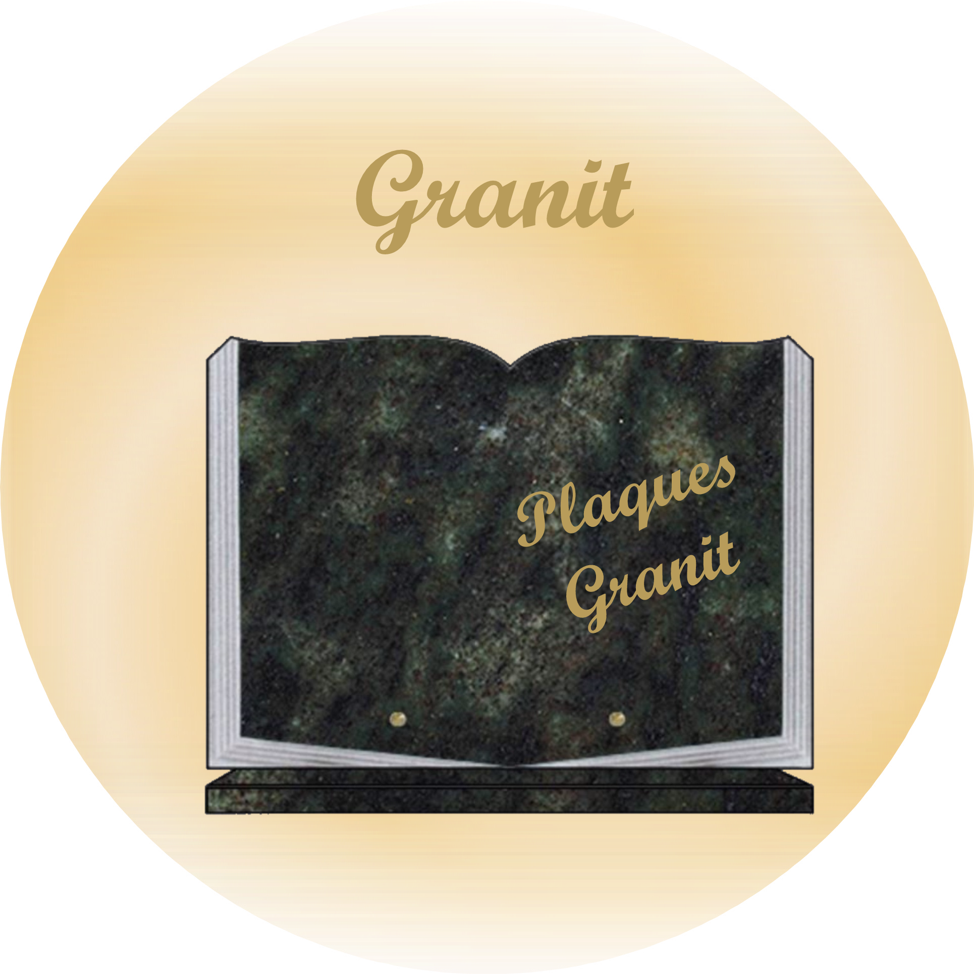 plaques funeraires granit BRENY