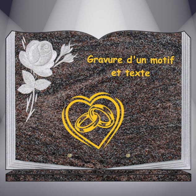 plaque funeraire souvenir a graver