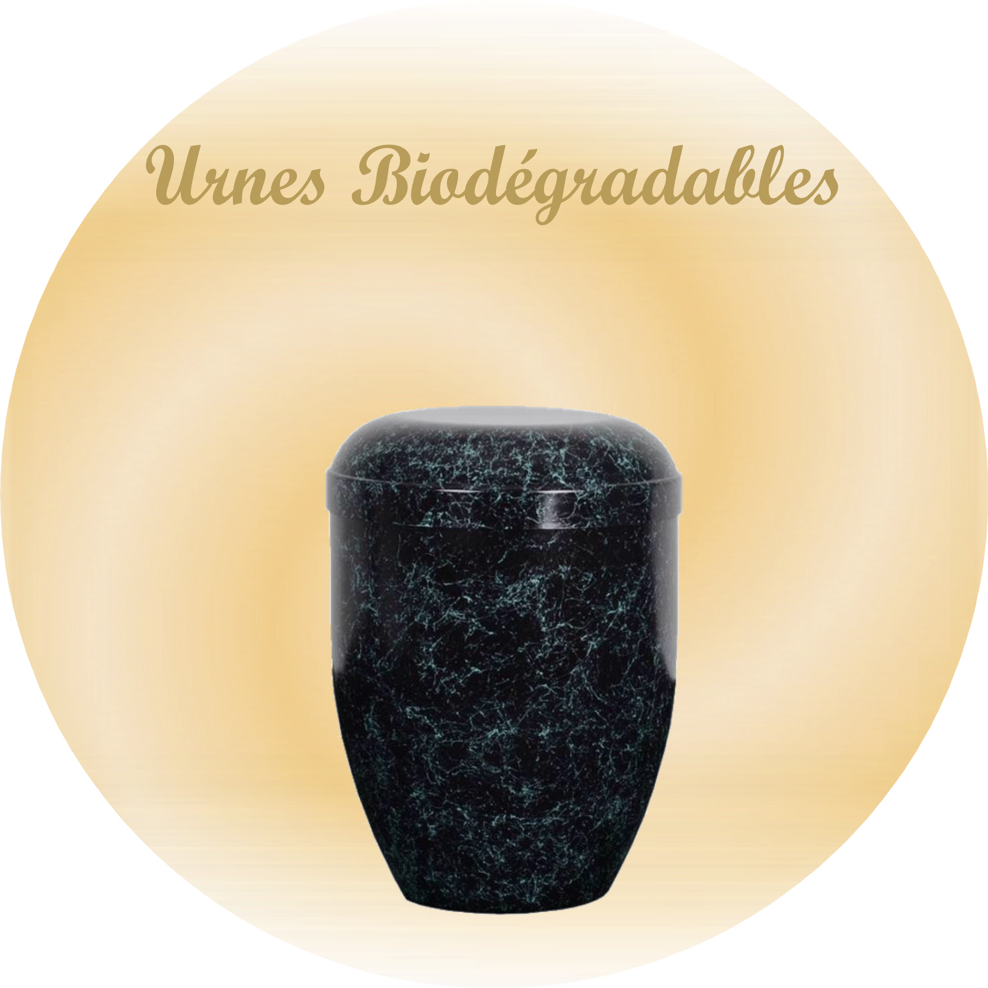 URNE FUNERAIRE BIODEGRADABLE CARDAN