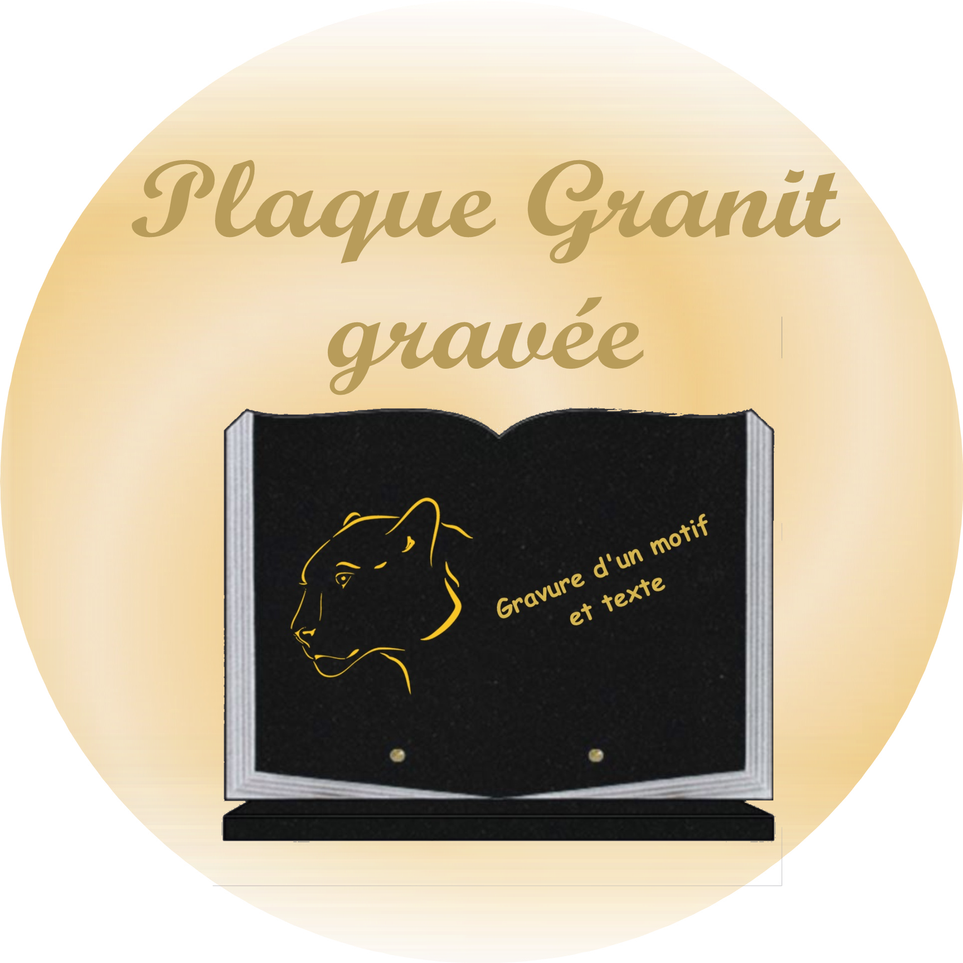 GRAVURE PLAQUE FUNÉRAIRE