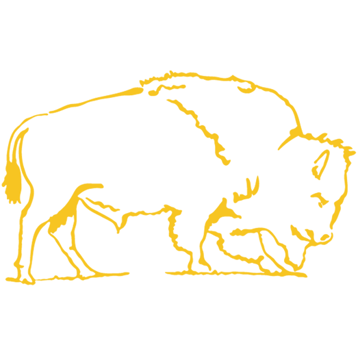 plaque funéraire animaux gravée bison