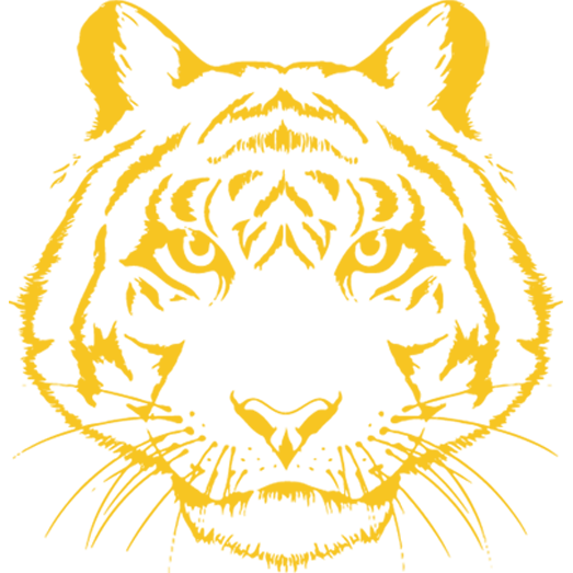 plaque personnalisée gravure tigre