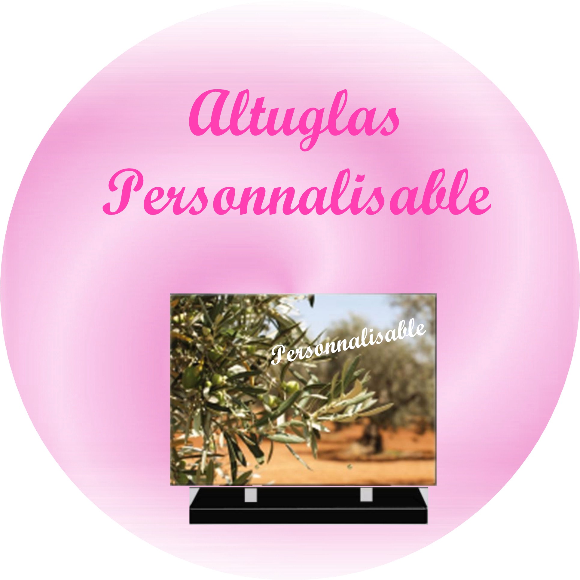 PLAQUES MODERNES ALTUGLAS PERSONNALISALES