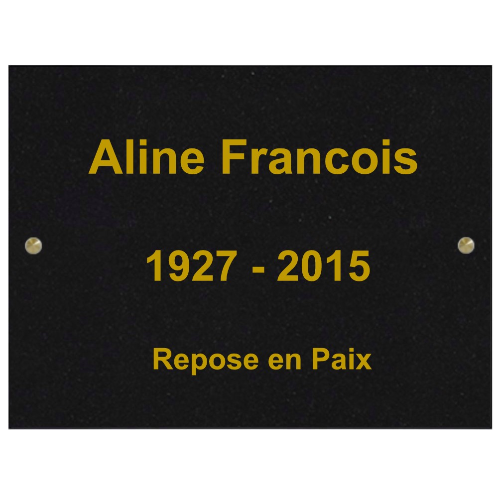 PLAQUES GRANIT POUR CAVURNES